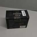 Waterless Essential Oil Diffuser, Rechargeable Scent Diffusers with 3 Mist Levels & Timers, Portable Aromatherapy Diffuser for Home Car Room Studio Office, Black Metal 2 Pack