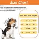 Soft Pet Cone Collar, Donut, XL | Soft, adjustable dog recovery cone collar – stops licking, comfortable for medium small puppies and cats. (Yellow, XL)