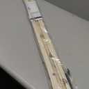 LazBlinds No Drill 1" Vinyl Mini Blinds, 33" W x 48" H, Cream