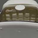 COZYTO CubeGo Ice Cube Tray with Lid and Storage Bin  One-Press Release, 48 Mini Ice Cubes, BPA-Free, Odor-Proof, Includes Scoop  DIY Fruit Ice for Cocktails, Drinks & Smoothies (Cream White)