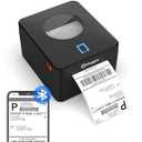 Mvgges Shipping Label Printer Bluetooth, 4X6 Thermal Label Printer for Shipping Packages, Support Windows, Mac, iOS, Android, Used for Amazon, Ebay, UPS, USPS, Shopify