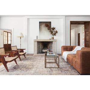 Livabliss x Becki Owens Marlene Area Rug, 7'10" x 10', Dark Brown
