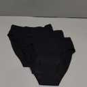 Mordlanka Period Underwear for Women Heavy Flow High Waisted Menstrual Panties with 55ml High Absorbency (Small, 3-black)