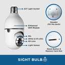 Security Camera, Two Way Talk 1080P HD Video WiFi Smart Camera, Indoor Outdoor Night Vision 360 Degree Motion Detection with SD Card (Pack of 2)