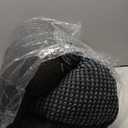 INVENHO Dog Bed Medium Size, Orthopedic Warming Soft Calming Sleeping Puppy Bed Durable Pet Bed with Anti-Slip Bottom M(30"x24"x9") (Dark Grey)