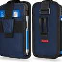 Scanner Holster Compatible with Zebra TC75x, TC75, TC70x, TC70, TC72, TC77 Handheld Barcode Touch Mobile Computer,Scanner Case Holder with Belt Clip and Safety Strap, Blue