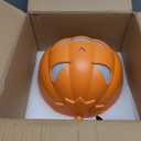 HOPOCO Halloween Pumpkin Fog Machine with 12 LED Colors & 4 Light Modes, 11.8" x11"