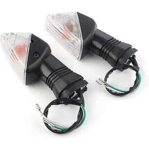Newsmarts Motorcycle Turn Signal Indicator Light Blinker Lamp Replacement for Kawasaki KLR 650 2008-2017 / NINJA 650R 2006-2008 / NINJA ZX-6R 2007-2012