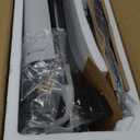 52" Ceiling Fans Without Lights, Solid Wood Ceiling Fan with Remote Control and DC Motor, Ceiling Fan no Light with 3 Blades, Indoor Outdoor Ceiling Fans for Patios, Bedroom- Matte Black