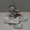 Manual Wheatgrass Juicer, Stainless Steel Hand Crank for Wheatgrass & Leafy Green, Hand Fruit& Vegetables Squeezer, Cold Press Juicer for Spinach, Baby Kale, Apples, Pomegranates, Celery, Ginger, etc.