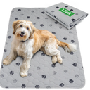 GOGREEN Waterproof Reusable Pets Training Pads Washable Pee Pads for Dogs, Puppy Pads for Potty Training with Leakproof Bottom (1 Pack, 72"x72")
