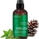 Seven Minerals Magnesium Oil Spray - Powerful USA Made Blend with Essential Oils (Cypress, Sweet Marjoram and Peppermint) - Free Ebook Included (4 fl oz)