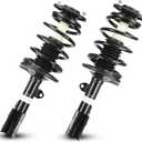 Front Complete Strut Shock Absorber Coil Spring Assembly Fit for Toyota Prius 2004 2005 2006 2007 2008 2009, Replace 172358 172357 (Set of 2)