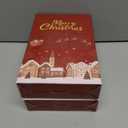 2 x Artscope Christmas Oh Holy Night Merry Bright Jesus Wreath Throw Pillow Covers 18x18 Inch Set of 4, Winter Hoilday Christmas Decoration Pillow Cases for Home Sofa Couch Decor-Green