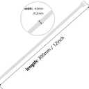 12 Inch Zip Ties Brown 1000 PCS, 50 Lbs- Heavy Duty Tensile Strength, Nylon PA66 UV Resistant Cable Ties for Indoor and Outdoor Use - Ideal for object bundling and fastening