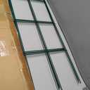 Heavy Duty Cucumber Trellis,2 Pack,No AssemblyGarden Trellis for Climbing Plants Outdoor,Cucumber Trellis, A-Frame Vegetable Frame,Vegetables Peas Beans Squash Cucumber, 15.6 inches x 39.37 inches