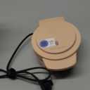 bella Snack-n-Store Mini Waffle Maker, EverGood Ceramic Nonstick Coating, Cord Wrap, Ready Indicator Light & Cool Touch Handles, Stackable Design & Customizable Plates, 400 Watt, Blossom