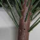 Artificial Boxwood Topiary Ball Tree with Ground Spike, Set of 2 Artificial Shrub Bushes, Fake Evergreen Tree for Porch, Artificial Plants for Outdoor Planters Indoor UV Resistant