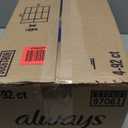 Always Anti-Bunch Xtra Protection, Panty Liners for Women, Light Absorbency, Extra Long Length, Leakguard + Rapiddry, Unsented, 92 Count