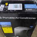 LG 8,000 BTU Smart Portable Air Conditioner, 115V, Cools 350 Sq.Ft. (14' x 25' Room Size), Portable Air Conditioner for Home with Voice Control, Works ThinQ, Amazon Alexa, and Hey Google (Up to 400 Sq. Ft., Gray)