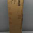 Homde Pencil Christmas Tree 6 Foot Pre-Lit Artificial Christmas Tree with Flocked Snow Pine Cone 160 Warm White Lights Holiday Decor (5ft 11in)