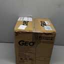 Geo Sports Porcelain Ceramic Crock Water Dispenser, Stainless Steel Faucet, Valve and Lid Included. Fits 3 to 5 Gallon Jugs. (Solid Black)
