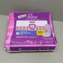 Poise Incontinence & Postpartum Pads for Bladder Leaks, 7 Drop Ultra Absorbency, Long Length, 39 Count