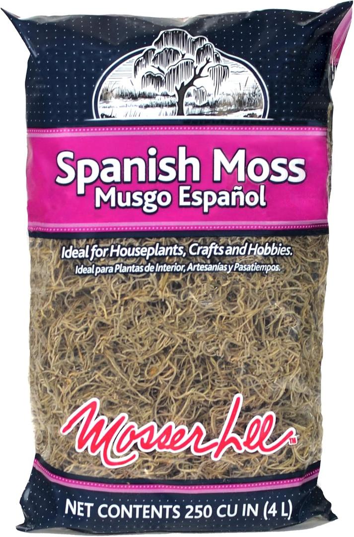 Mosser Lee ML0560 Spanish Moss, 250 Cubic Inches (No Size)