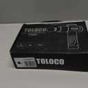 TOLOCO Massage Gun, Deep Tissue Back Massage for Athletes for Pain Relief, Percussion Massager with 10 Massages Heads & Silent Brushless Motor, Christmas Gifts for Women, Men, Black