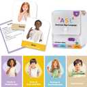 CHEFAN ASL Flash Cards, 101 American Sign Language Flash Cards for Beginners, Kids, Teens and Adults