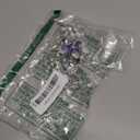 Olbye Wedding Hair Comb Blue Rhinestone Bridal Hair Accessories for Bride and Bridesmaids Wedding Hair Piece Silver