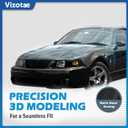 Headlights W/Bulbs for 1999-2004 Ford Mustang V6/GT