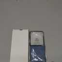 ASAPDOS Leather Folio Magnetic Case for Motorola Razr 2024/2025[Not fit Ultra or Plus][Compatible with MagSafe],Built-in Screen Protector and PU Leather Thin Slim Protective Case Cover Blue