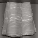 TARPAL Semi Clear Tarp 6x8ft Small Tarp Waterproof Clear Plastic Tarps with Grommets and Reinforced Edges for Patio,Porch and Outdoor Plant,Chicken Coop,Garden,Cat Litter (6x8FT-Finished Size)