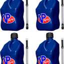 VP Racing 5-Gal Plastic Motorsport Container (4-Pack) & Hose Kit (4-Pack)