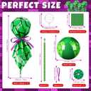 Seenelling 72 Pcs Turtle Party Favors Bulk for Kids Summer Party Goodie Bag Stuffers Contain Giant Lollipop Turtle Beach Balls Fidget Spinners Pencils for Kid Birthday Gift Classroom Prizes