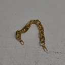 Chargances Heavy Chunky Bag Chain Strap Mental Handbag Purse Chain Thick Paperclip Bag Chain Replacement Shoulder Handle Chain Accessories with Metal Buckles for Women and Girls (Gold)