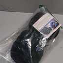 2 Pack Inflatable Travel Neck Pillows for Airplanes, Head Support Velvet Adult Neck Pillows for Long Flight, Kit with Eye Mask, Earplugs and Storage Bag, 2, Black