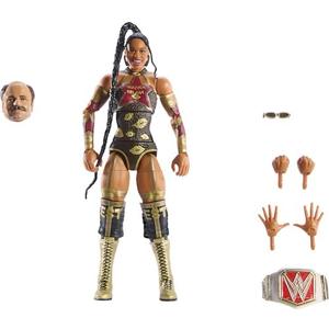 Mattel WWE Elite Collection Action Figure & Accessories, Premium Live Event Bianca Belair Set, Wrestlemania with Howard Finkel Build-A-Figure Parts Mattel WWE Elite Collection Action Figure & Accessories, Premium Live Event Bianca Belair Set, Wrestlemania with Howard Finkel Build-A-Figure Parts