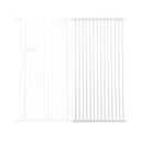 Lumizone Extra Tall Cat Gate Extension Kit 55.12" High 29.52" Wide White