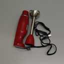 OVENTE Immersion Hand Blender, 300W Electric Handheld Portable Stick Mixer with 2 Mixing Speed and Stainless Steel Blades for Effortless Blending Smoothies, Shakes, Puree or Baby Food, Red HS560R