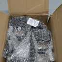 J Hooks for 2" x 2" Power Rack, Rubber Pad J-Hook for Power Cage, Bottom Reinforced Steel J Cups for Squat Rack, Heavy Duty Barbell Holder, Black