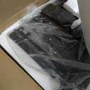 2-Pack Outdoor Porch Lights with Outlet,Dusk to Dawn Motion Modern Outdoor Wall Lights Exterior Lighting Fixtures Waterproof, Black Outside Light for House Patio Garage Hallway