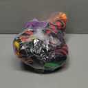 Jenaai 2 Pieces Halloween Crashing Witch into Tree Lighted Decorations(43 Inch Tall) LED Light Funny Purple Orange Halloween Witch Ornaments Hanging for Door Column Outdoor Garden Patio Porch Decor