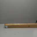 Double Curtain Rod 32 to 86 Inch, HOTOZON 1 Inch Heavy Duty Double Curtain Rods for Windows 20 to 82 Inches(1.7-6.8 ft), Telescoping Drapery Rod with Simple End Finials, Black