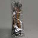 Hotop 15 Pieces Elastic Hook Hair Tie Styling Ponytail Holder Hooks Cord for Long Curly Hair(Apricot, Yellow-brown, Coffee)