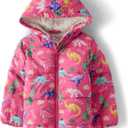 Gymboree girls And Toddler Puffer Jacket (Pink), Size 4T