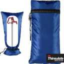 Extended Outdoor Faucet Cover for RV Park Water Hydrant Insulated, 3M Thinsulate Insulation Sprinkler Freeze Protector for Winter & Summer, 35H x 15W for Garden Lawn Faucets & Yard Hydrant 