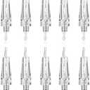 10 PCS M Permanent Make Up Permanent Make Up Needle for Cordless Tattoo Machine - Ombre Powder Brows Microblading Shading Eyeliner Lip Tattoo Permanent Make Up (1RL .18mm)