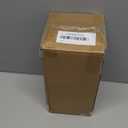 Ceramic Toilet Bowl Brush and Holder Set,Toilet Cleaning Scrub Brush,Heavy Duty Toilet Brush Quick Dry Bristles,Beige Holder Black Handle